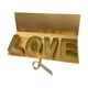 thumbnail image 2 of Caja de regalo de flores vacía para el Día de la Madre, empaque de regalo con forma de corazón, rellenable, recuerdo Oro, 2 of 9