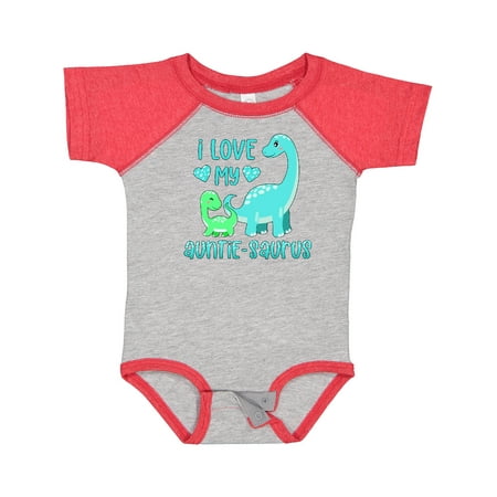 

Inktastic I Love My Auntie-saurus Cute Brontosaurus Family Gift Baby Boy or Baby Girl Bodysuit