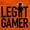 Orange, variant on Legit Gamer Video Games Nerdy Geeky Men's Graphic T Shirt Tees Brisco Brands L