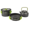 thumbnail image 4 of Quality Camping Cookware Set Camping Tableware Cooking Tableware Camping Pan Convenient Park for Outdoor Camping Backpacking Hiking Picnic, 4 of 8