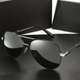 thumbnail image 1 of Large Frame Classic Polarized Sunglasses for Men - Driving, Riding, Outdoor Fishing Essentials with Protective Glasses Case, 1 of 5