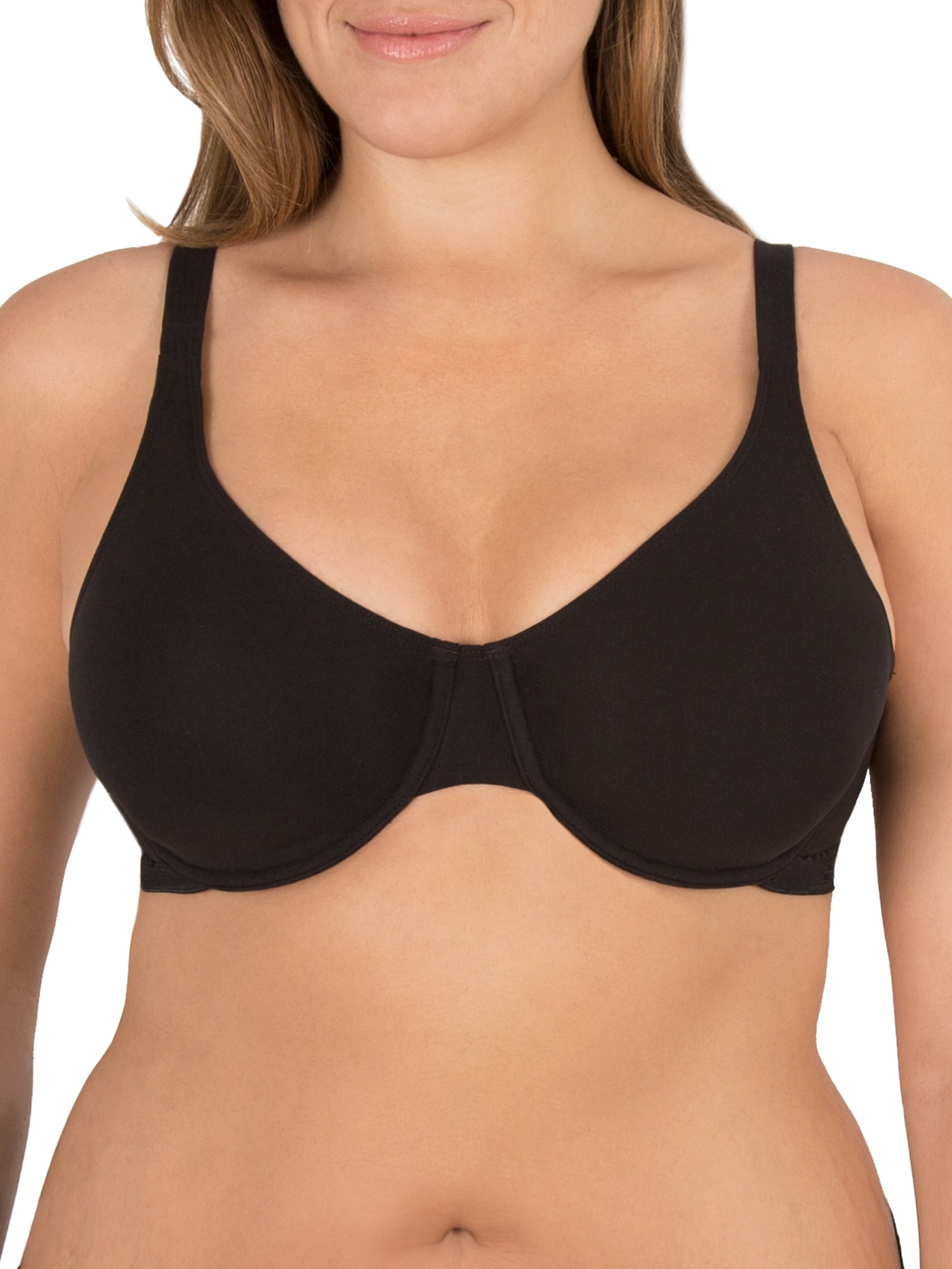 Fruit of The Loom Women's Cotton Stretch Extreme Comfort Bra, Style 9292PR, 2-Pack