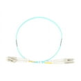thumbnail image 2 of Tripp Lite 0.5M 10Gb Duplex Multimode 50/125 OM3 LSZH Fiber Cable LC/LC Aqua, 2 of 3