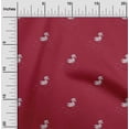 thumbnail image 1 of oneOone Organic Cotton Voile Fabric Duck Ikat Print Fabric By Yard 42 Inch Wide, 1 of 4