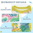thumbnail image 2 of FORMRS Boys Rash Guard Short Sleeves Swim Shirt Quick Dry UPF 50+ Sun Protection, Sizes 3-12T, Yellow Mountains, 2 of 6