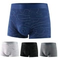 thumbnail image 5 of Mens Large Size Underwear Boxer Briefs Shorts Panties Bulge Pouch Underpants, 5 of 6