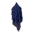 thumbnail image 2 of Bufanda de hijab para mujer, suave, transpirable, de color sólido, cómoda y larga. Azul oscuro, 2 of 9