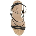 thumbnail image 4 of Journee Womens Fylissa Multi Strap Stiletto Open Toe Sandals, 4 of 9