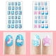 thumbnail image 2 of Kit de Uñas Postizas Laza para Niñas con 120 Piezas de Cobertura Completa Arcoíris, 2 of 6