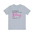 thumbnail image 2 of Girl Pray T-Shirt for Women | Mark 11:24 Scripture Tee | Christian Faith Shirt | Bible Verse Gift for Jesus Believers, 2 of 41