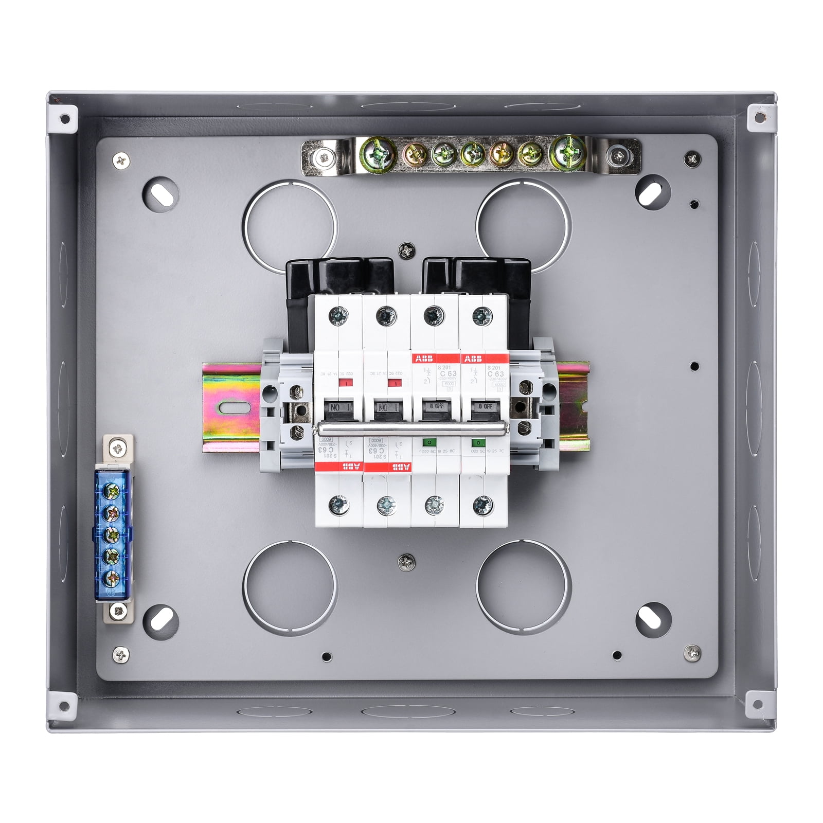 Transfer Panel (60A/60A), Briidea Transfer Switch for Portable Generators 15,000 Watts, Manual Transfer Switch Kit