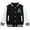 Black, variant on Kids Baseball Jackets Boys Button up Toddler School Varsity Uniform Casual Sport Coat for Toddler Boy 3-6T