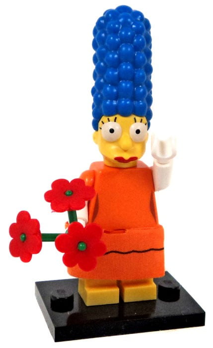 Lego Minifiguren Nr Simpsons Serie 2 2 Marge Simpson 