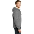 thumbnail image 3 of CornerStone Heavyweight Sherpa Lined Hooded Fleece Jacket-L (Grey), 3 of 6