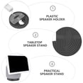 thumbnail image 3 of Weiweiguan Desktop Speaker Holder Wire Management Bracket Compatible for Echo Show 10, 3 of 7