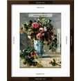 thumbnail image 3 of Roses and Jasmine in a Delft Vase, 1880-1881, Botanical Framed Art Print Wall Art by Pierre-Auguste Renoir Sold by Art.Com, 3 of 6