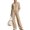 Khaki, variant on Women's 2 Piece Outfits Casual Lapel Half Zip Sweatshirts and Wide Leg Pants Tracksuit Sets