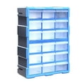 thumbnail image 5 of Bothyi Components Parts Storage Bin with 18 Drawer 18x37.5x48.5cm for Kids Playroom Blue, 5 of 8