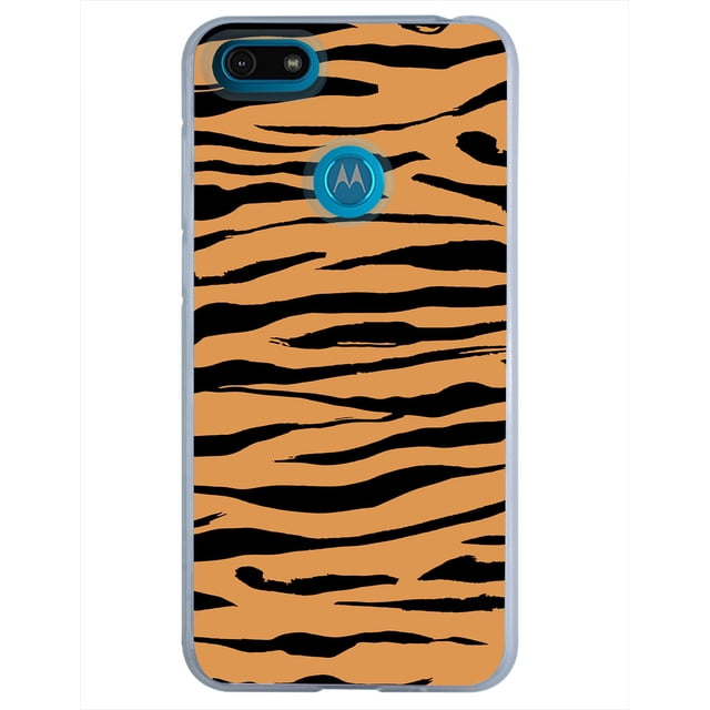 Funda para Motorola Moto E6 Play con diseño de Tigre Animal Print InstaCase Animal Print Collection