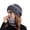 Grey, variant on HNMKIU Slouchy Knitted Winter Hat Scarf Sets For Men Women Cozy Warm Unisex Outdoor Travel Accessory Grey - One Size