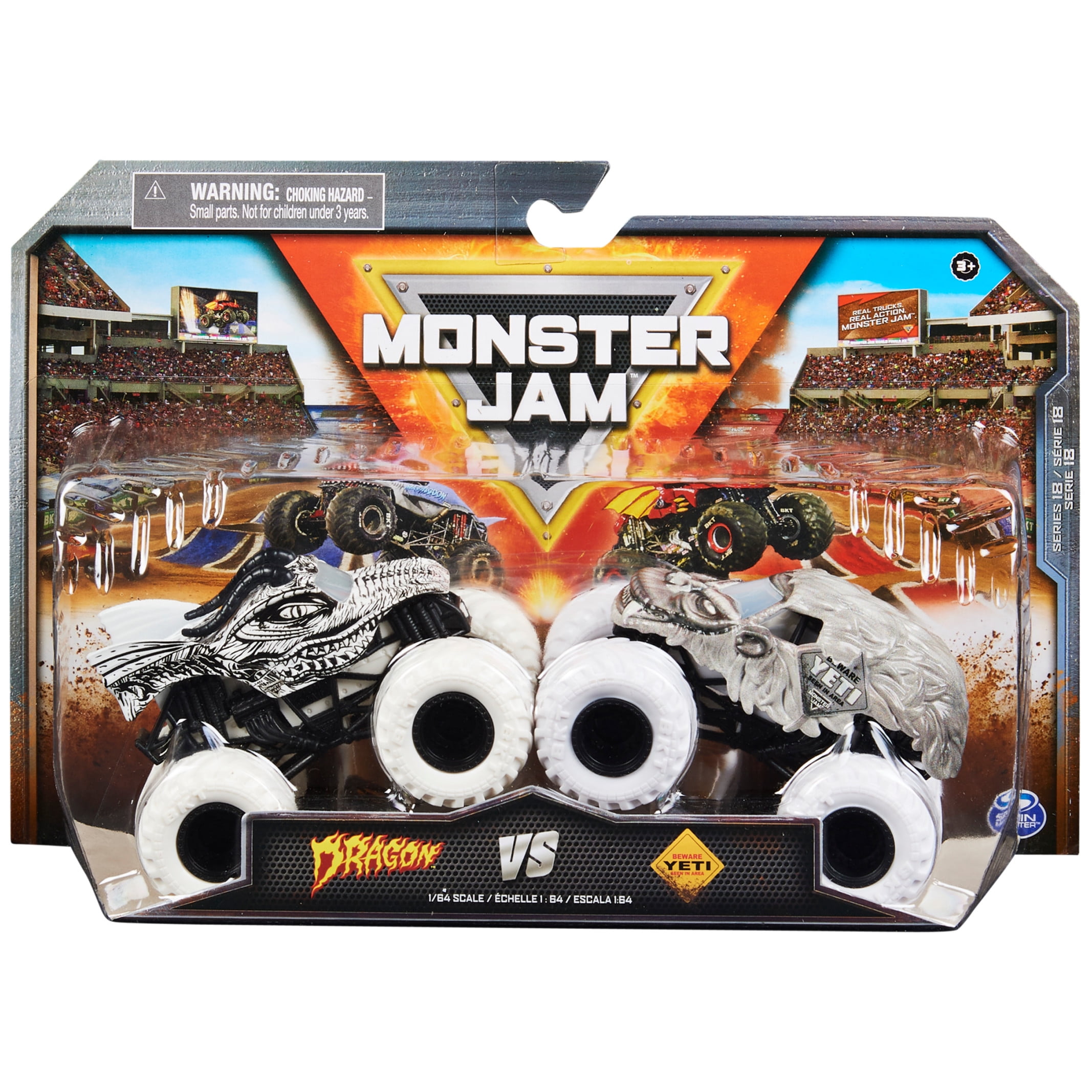 Monster Jam Official Kids Toy Trucks - Full Moon Frenzy Diecast 3