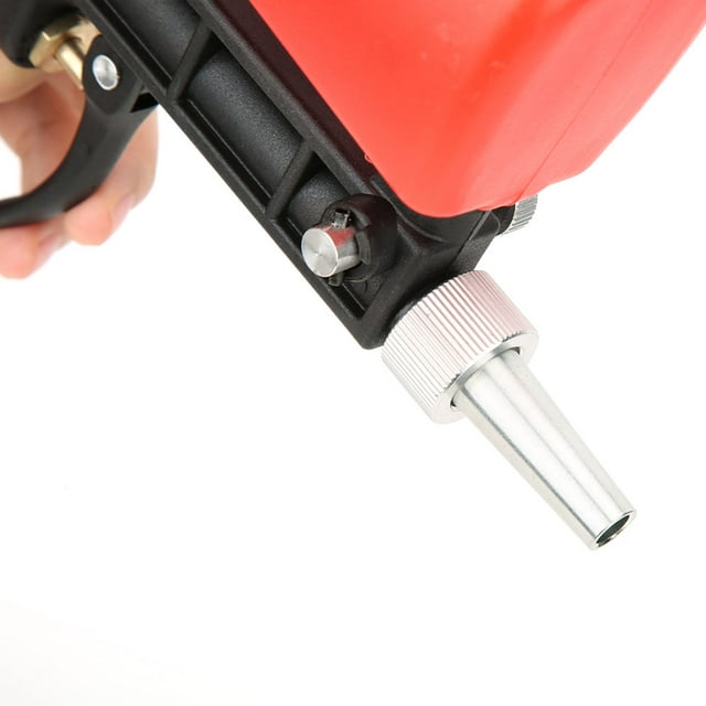 Mini Pneumatic Sand Blasting Portable HandHeld Gravity Sandblasting Tool with 1/4in Air Inlet