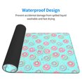 thumbnail image 3 of Naloa Colorful Sweet Donuts Gaming Mouse Pad Large Mouse Mat Long Extended Desk Pad Non-Slip Rubber Mice Pads Stitched Edges Thin Pad (16x29.5 Inch), 3 of 8