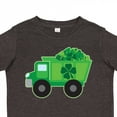 thumbnail image 4 of Inktastic St Patricks Day Irish Clover Dump Truck Childs Boys Toddler T-Shirt, 4 of 5