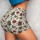 thumbnail image 4 of Fotbe Insects A Shorts Sin Costuras – Shorts Deportivos de Cintura Alta para Mujer, Elásticos para Gimnasio, Yoga, Running o Ciclismo-Small, 4 of 8