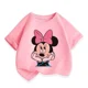 thumbnail image 5 of Camiseta de algodón de Disney de verano con dibujos animados para bebés, niños y niñas, ropa de manga corta de Mickey Mouse, camiseta con estampado de Minnie Kawaii para niños pequeños, 5 of 5