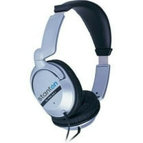 Stanton DJ Pro 50S Headband Headphones - Black and Silver