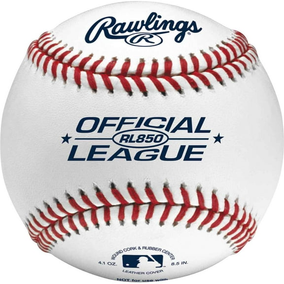 Rawlings Offical League Leather 8.5" Baseball