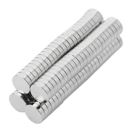 100Pcs Neodymium Disc Strong Magnets Rare Earth N35 Small Fridge Magnets Strong Magnet Bulk Super Magnets