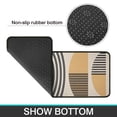 thumbnail image 6 of Brown Boho Geometric Pattern Kitchen Rugs Sets Of 2,Anti Fatigue Kitchen Mat Rugs Non Slip Washable,Decorative Kitchen Floor Mats for Kitchen,Sink,Laundry,17"X30"+17"X47", 6 of 7