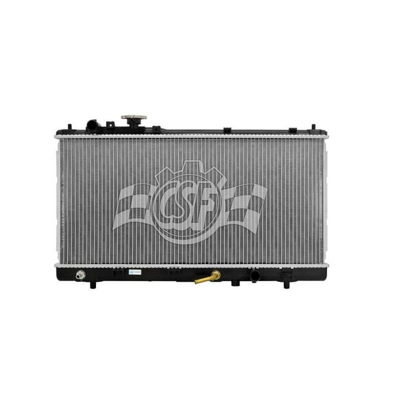 CSF 2812 1 Row Plastic Tank Aluminum Core Radiator