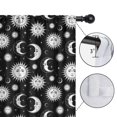 thumbnail image 4 of Sun and Moon Gothic Pattern Insulated Teens Curtains Set Of 2, Bedroom Essentials, Toddler Room Decor 42"x54", 4 of 5