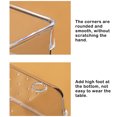 thumbnail image 3 of Transparent Drawer Home Storage Box Cosmetic Organizer Large Bins Case Sundries Multifunction Organizers Closet Office Portable Boxes Type E, 3 of 9