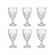 thumbnail image 1 of Set Xtellar 6 Copas De Cristal Labrado Copa Vidrio Colores Color Transparente, 1 of 5