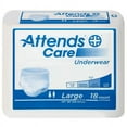 thumbnail image 2 of Attends Regular Absorbency Protective Underwear: Large, 44" - 58", 72 Count, 2 of 2