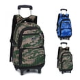 thumbnail image 2 of Kids Rolling Backpack Casual 2-Wheel Large Capacity Wheeled Backpack School Bag, 2 of 5