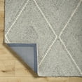 thumbnail image 6 of BoutiqueRugs Amari Bohemian, Transitional Area Rug - Natural Gray - 18" x 18" Sample, 6 of 10