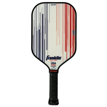 Franklin Sports Signature Pro Pickleballs - 16mm Poly Core Racket - White