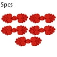 thumbnail image 1 of 5 Pcs de Boucle Cheongsam Nouée à la Main Accessoires de Vêtements Diy, 1 of 10