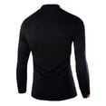 thumbnail image 2 of Lisingtool Tops Men's Breathable Sports Tight-Fitting Long-Sleeved Quick-Drying Fitness Top Long Sleeve Shirts for Men Black, 2 of 6