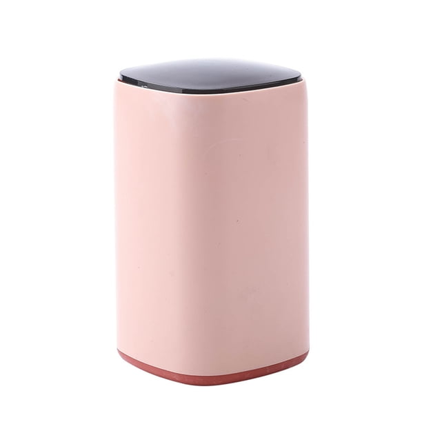 Monstrate Caja de palillos de Suministros para el hogar Estuche de almacenamiento Trigo automático multicolor Soporte de palillos de Almacenamiento y organización del hogar Rosa