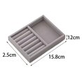 thumbnail image 6 of fenteer Jewelry Storage Tray Plate Jewelry Display Holder for Bracelet Earring Gifts B, 6 of 6