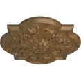 thumbnail image 3 of Ekena Millwork 20"OD x 1 3/4"P Bonetti Ceiling Medallion (Fits Canopies up to 5 1/8"), Hand-Painted Rubbed Bronze, 3 of 6