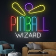 thumbnail image 3 of Handmadetneonsign Pinball Neon Sign, Pinball Led Light, Pinball Neon Light, Arcade Led Sign, 3 of 5