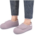 thumbnail image 2 of Pantuflas para diabéticos de espuma viscoelástica peluda para mujer, cómodas y acogedoras, para artritis, edema Xemadio LS12, 2 of 7