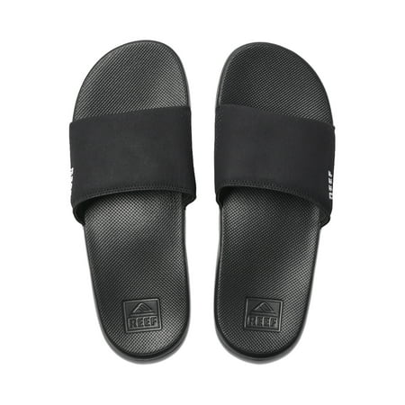 

Reef Men s Sandals One Slide Black 9